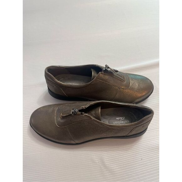 Clarks Metallic Kayleigh Sail Comfort Shoes Size 9 M New - Picture 4 of 12